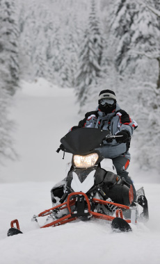 Snowmobiling in Montana and Yellowstone National Park