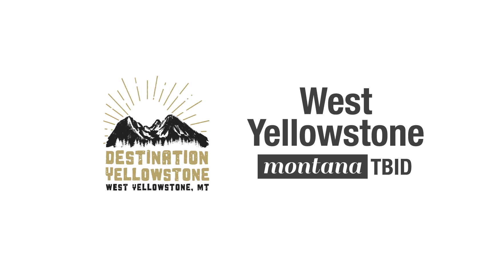 West Yellowstone logos